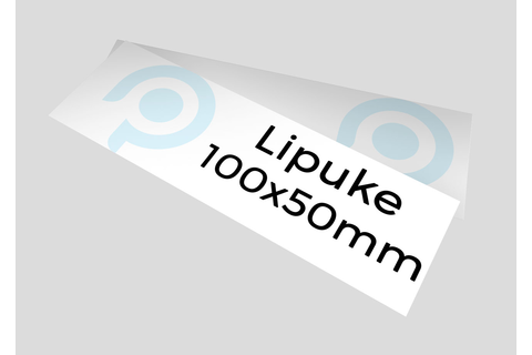 Lipuke 100x50 mm